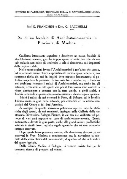 Archivio italiano di scienze mediche coloniali