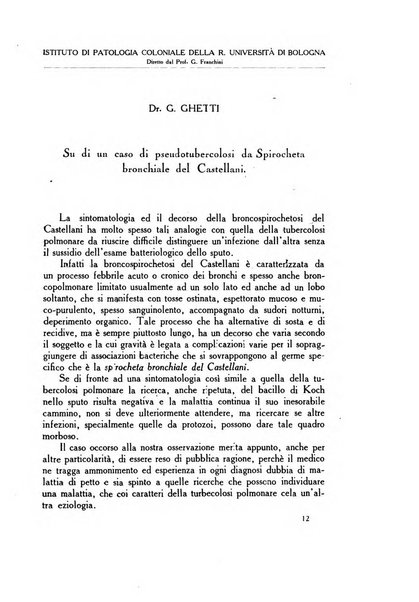 Archivio italiano di scienze mediche coloniali