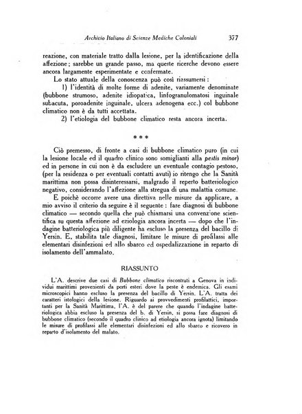 Archivio italiano di scienze mediche coloniali