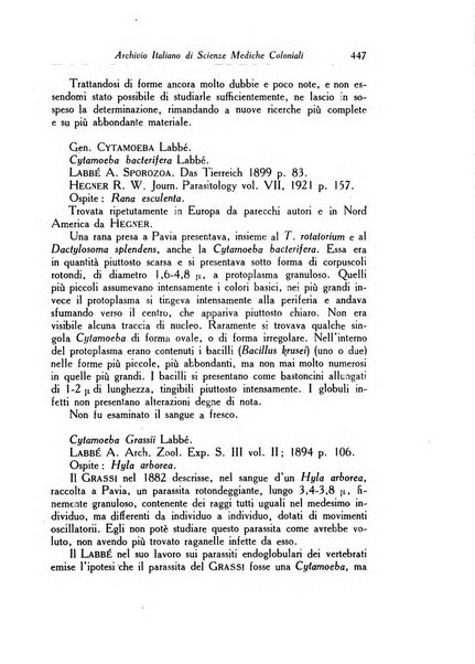 Archivio italiano di scienze mediche coloniali