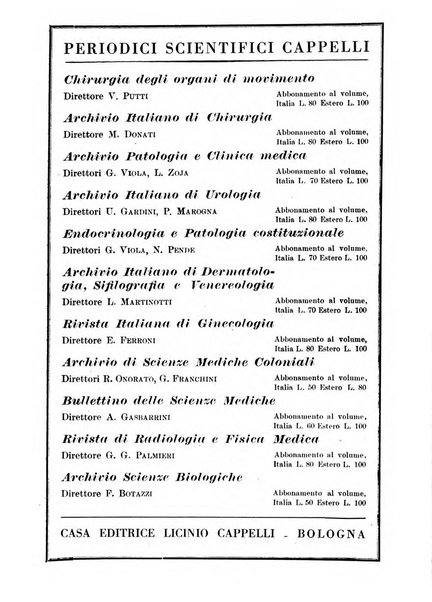 Archivio italiano di scienze mediche coloniali