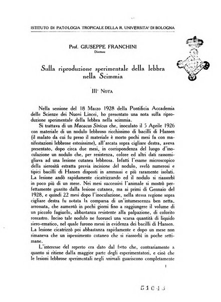 Archivio italiano di scienze mediche coloniali