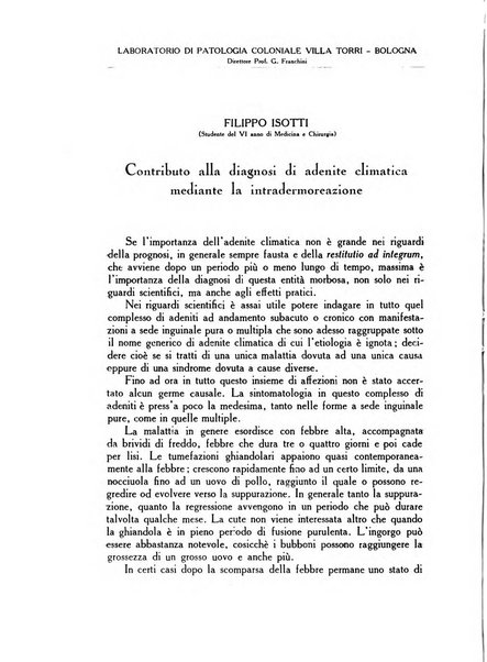 Archivio italiano di scienze mediche coloniali