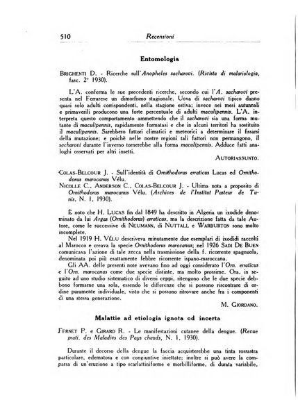 Archivio italiano di scienze mediche coloniali