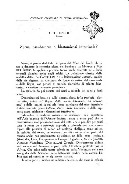 Archivio italiano di scienze mediche coloniali