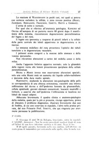 Archivio italiano di scienze mediche coloniali