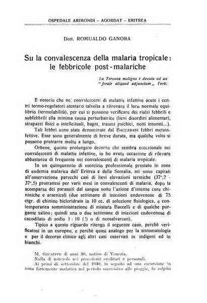 Archivio italiano di scienze mediche coloniali