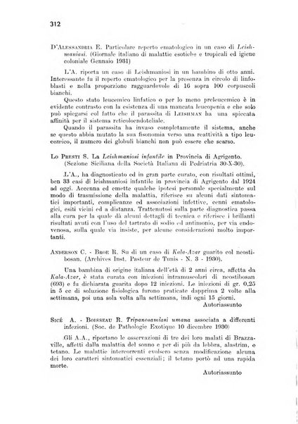 Archivio italiano di scienze mediche coloniali