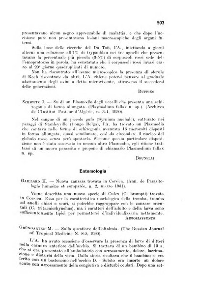 Archivio italiano di scienze mediche coloniali