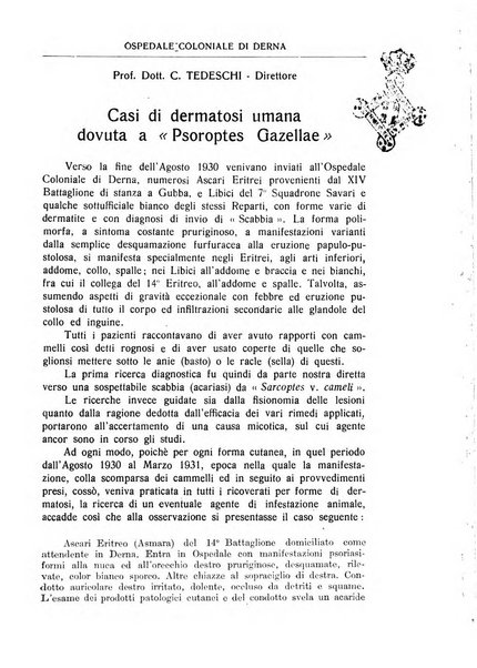 Archivio italiano di scienze mediche coloniali