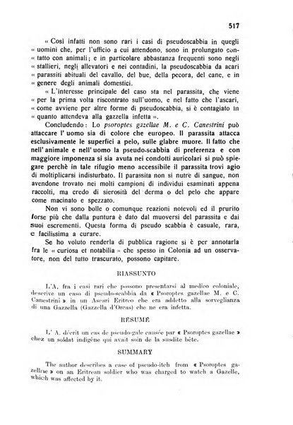 Archivio italiano di scienze mediche coloniali