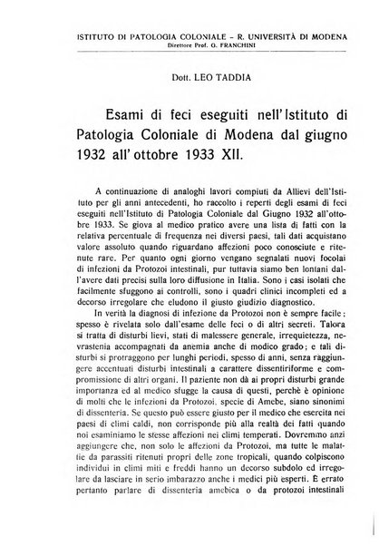 Archivio italiano di scienze mediche coloniali