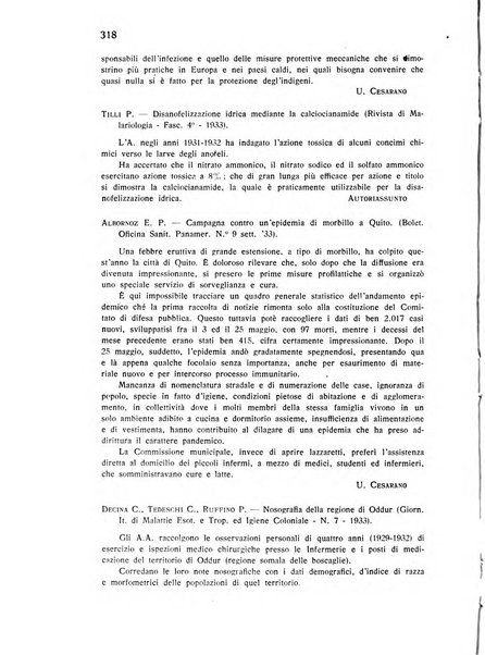 Archivio italiano di scienze mediche coloniali