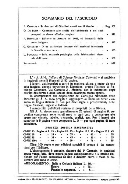 Archivio italiano di scienze mediche coloniali