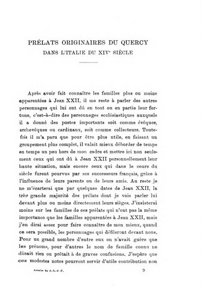 Annales de Saint-Louis-des-Francais publication trimestrielle
