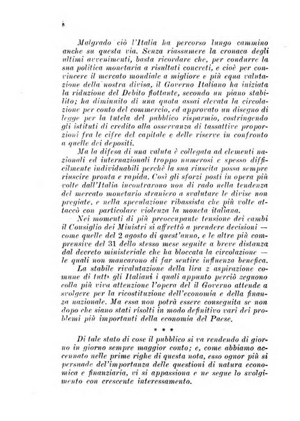 Le forze della finanza italiana rivista di politica finanziaria, monetaria e fiscale