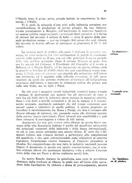 Le forze della finanza italiana rivista di politica finanziaria, monetaria e fiscale
