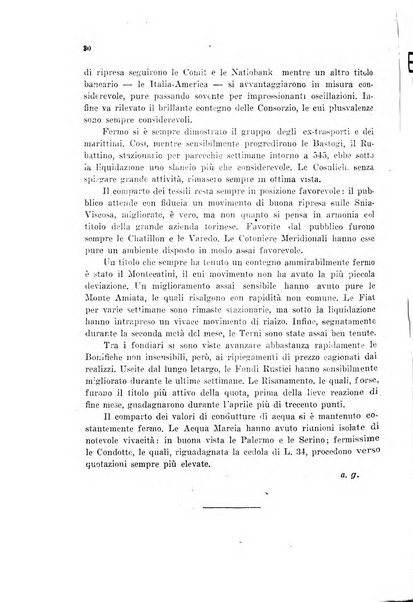 Le forze della finanza italiana rivista di politica finanziaria, monetaria e fiscale