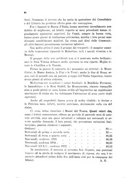 Le forze della finanza italiana rivista di politica finanziaria, monetaria e fiscale