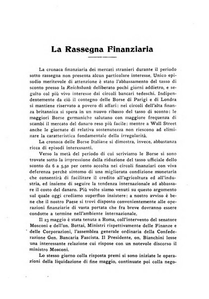 Le forze della finanza italiana rivista di politica finanziaria, monetaria e fiscale