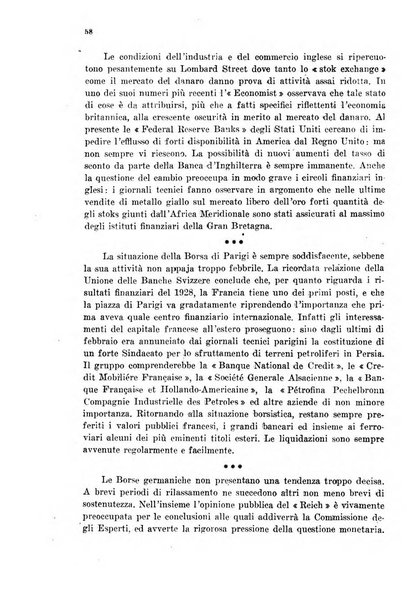 Le forze della finanza italiana rivista di politica finanziaria, monetaria e fiscale