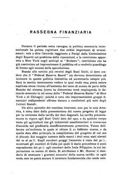 Le forze della finanza italiana rivista di politica finanziaria, monetaria e fiscale