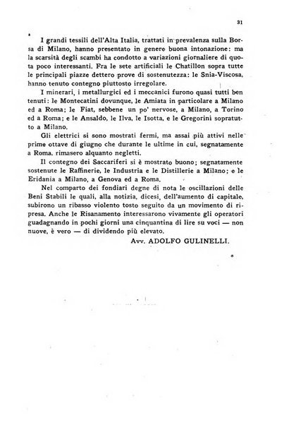 Le forze della finanza italiana rivista di politica finanziaria, monetaria e fiscale