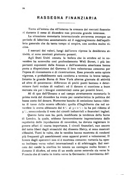 Le forze della finanza italiana rivista di politica finanziaria, monetaria e fiscale