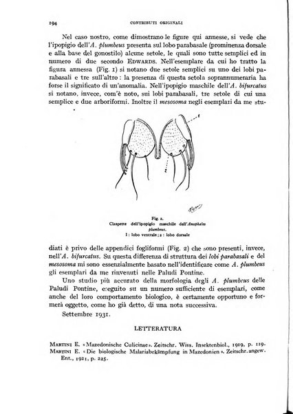 Rivista di malariologia