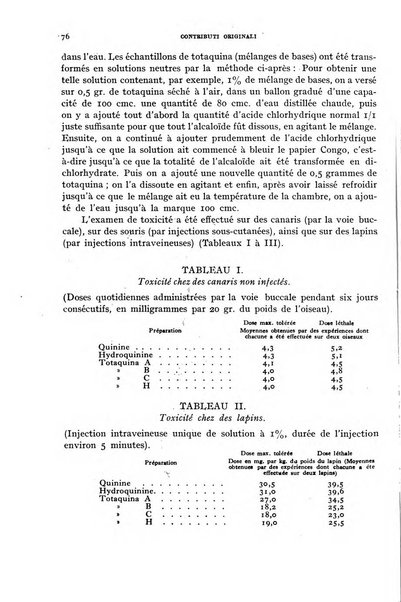 Rivista di malariologia