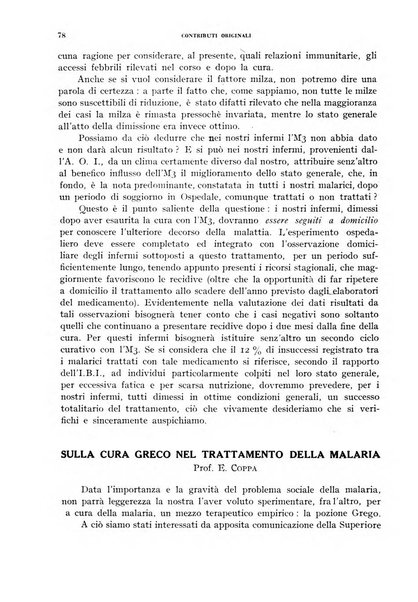 Rivista di malariologia