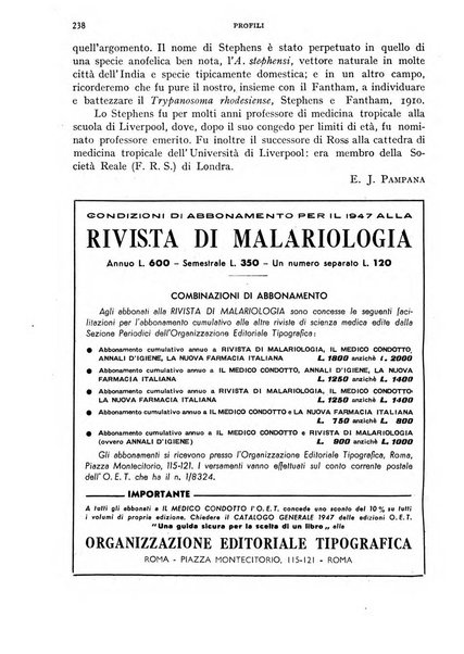 Rivista di malariologia