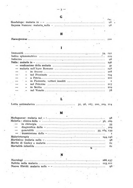 Rivista di malariologia