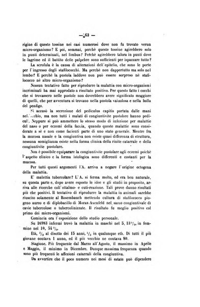 Rivista italiana di ottalmologia