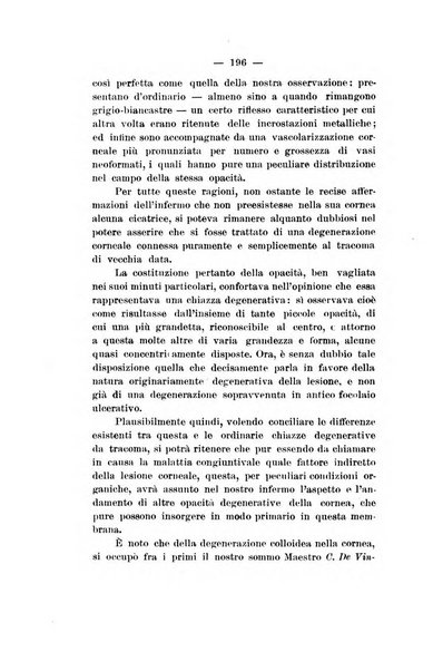 Rivista italiana di ottalmologia