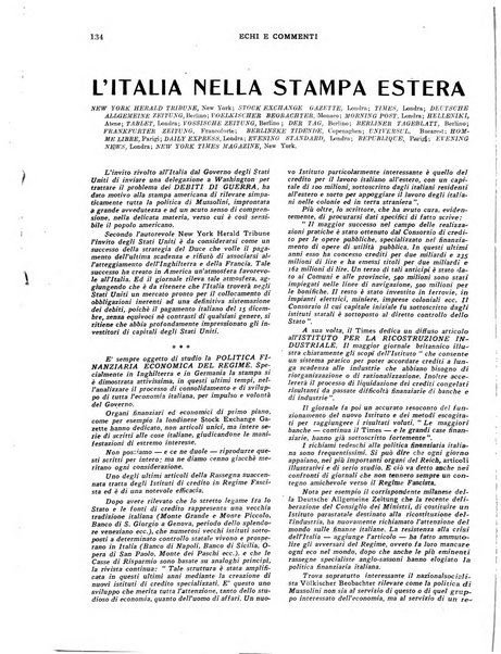 Echi e commenti rassegna universale della stampa