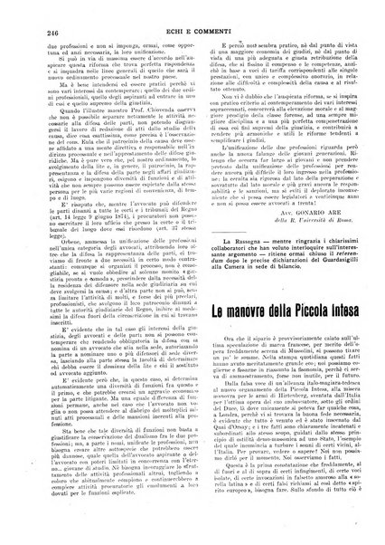 Echi e commenti rassegna universale della stampa