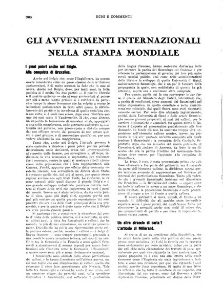 Echi e commenti rassegna universale della stampa