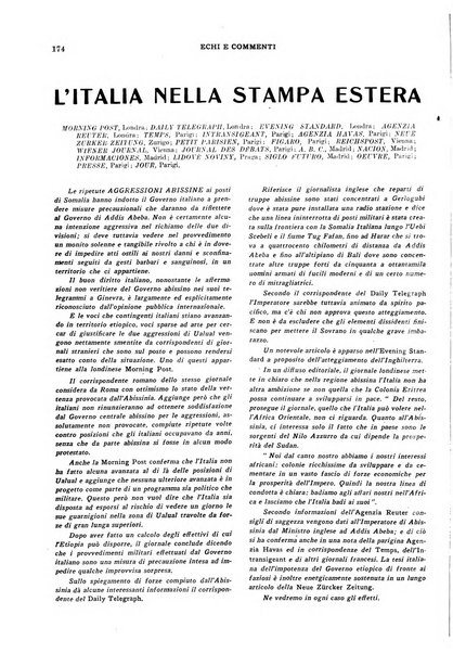 Echi e commenti rassegna universale della stampa