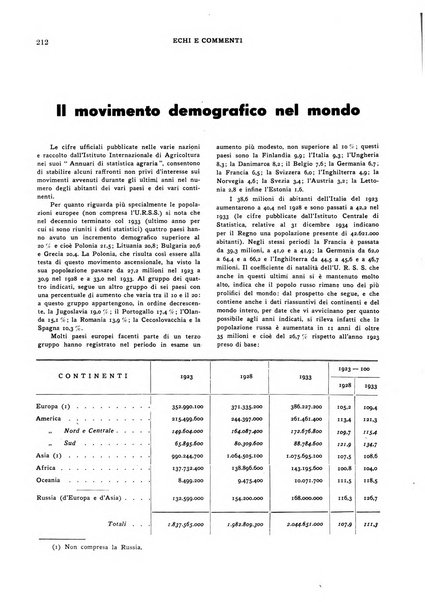 Echi e commenti rassegna universale della stampa