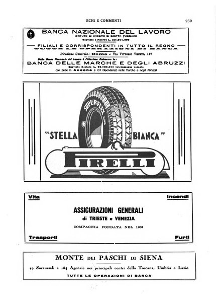 Echi e commenti rassegna universale della stampa