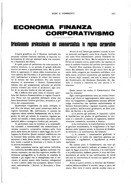 Echi e commenti rassegna universale della stampa