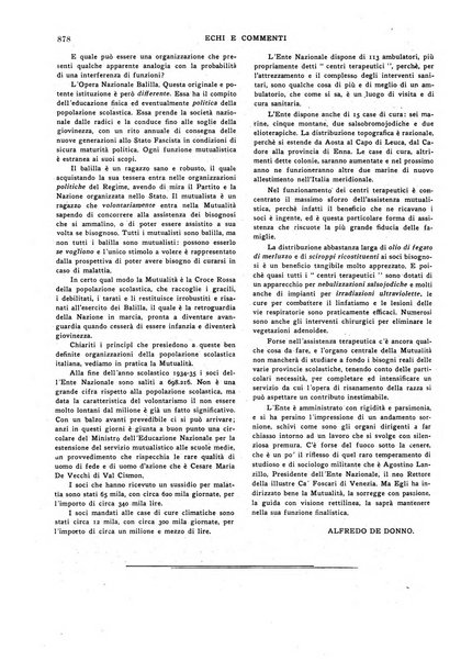 Echi e commenti rassegna universale della stampa