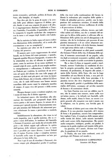 Echi e commenti rassegna universale della stampa