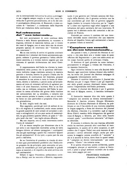 Echi e commenti rassegna universale della stampa