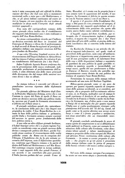 Echi e commenti rassegna universale della stampa