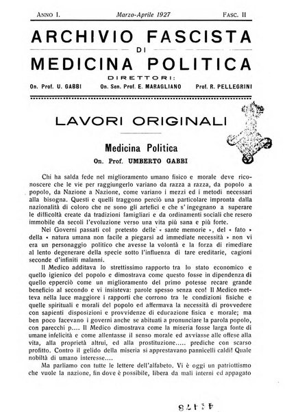 Archivio fascista di medicina politica