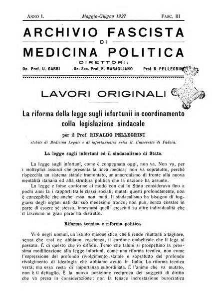 Archivio fascista di medicina politica