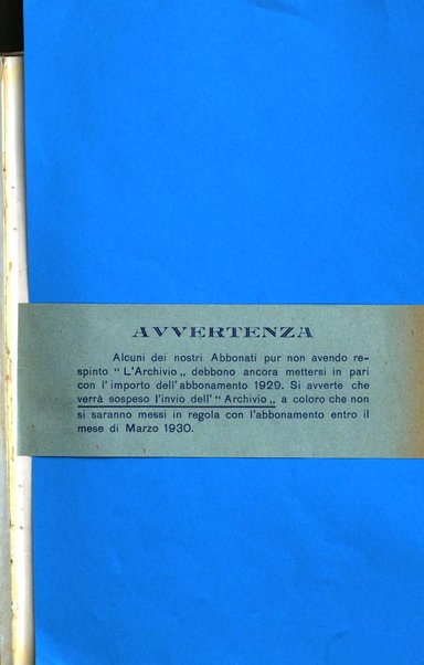 Archivio fascista di medicina politica