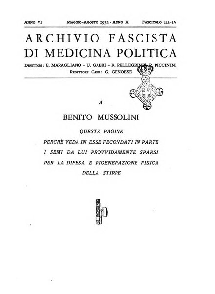 Archivio fascista di medicina politica